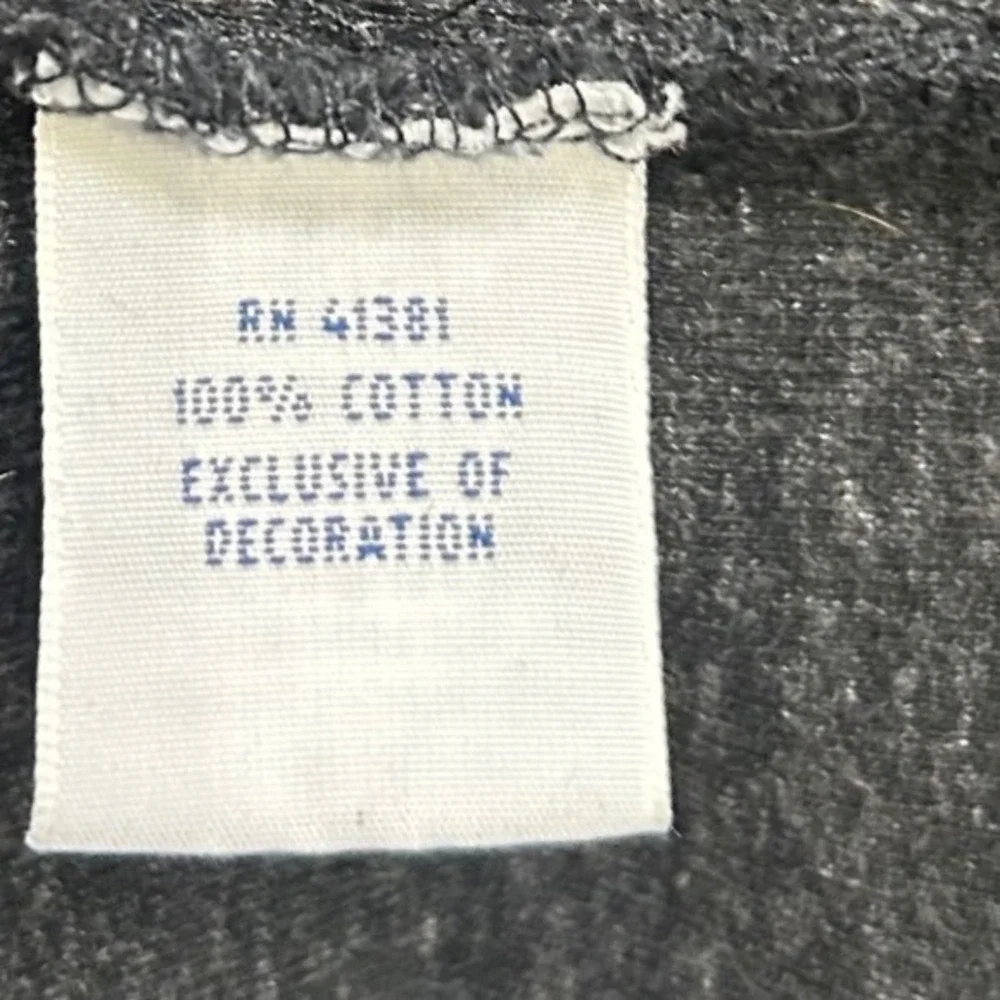 Polo Ralph Lauren Men Charcoal Gray 1/4‎ Zip Mock Neck Long Sleeve Shirt Size L
